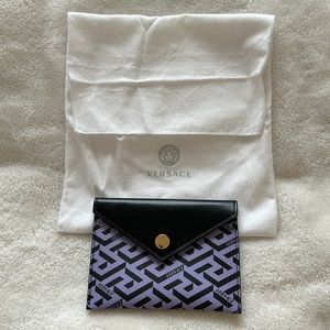 Versace Leather Card Holder